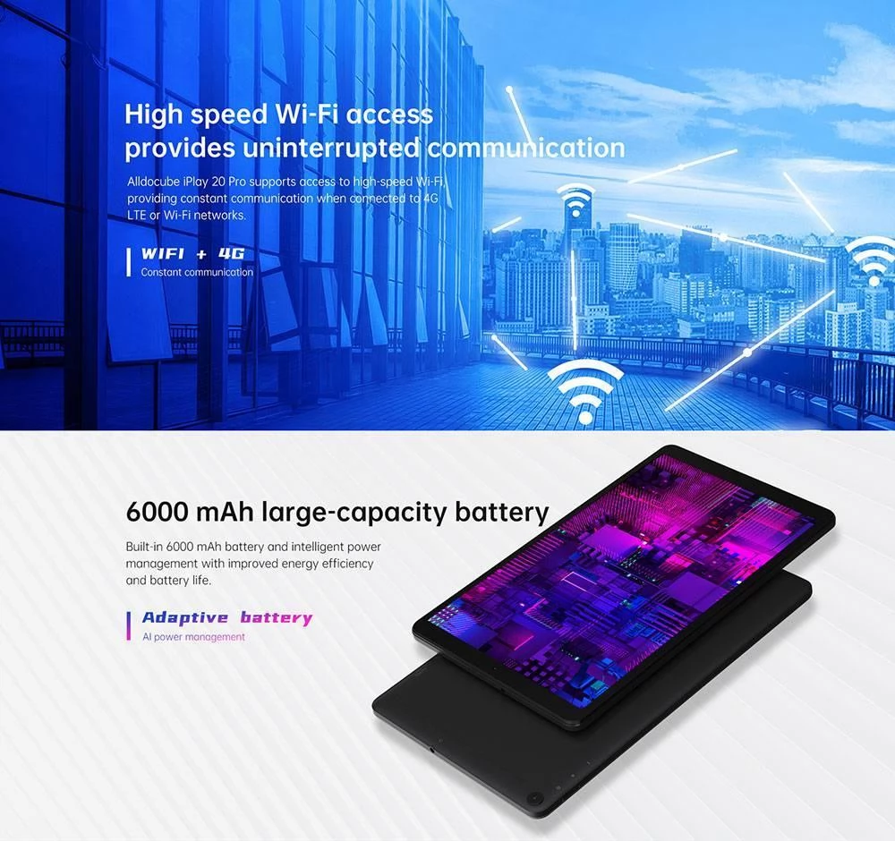 ALLDOCUBE iPlay20 Pro 10.1 inch Full HD Tablet with Keyboard